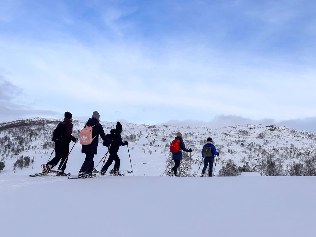 Snowshoes in Voss with Outdoor Norway-26