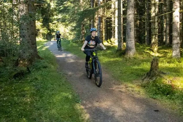 挪威沃斯的 E-MTB 导览之旅 - 2