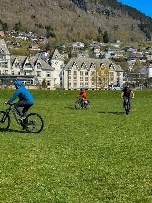 Mountain biking adventure