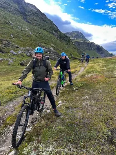 Mountain bike tour in norway