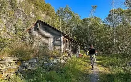 E-mtb guided tour in voss norway