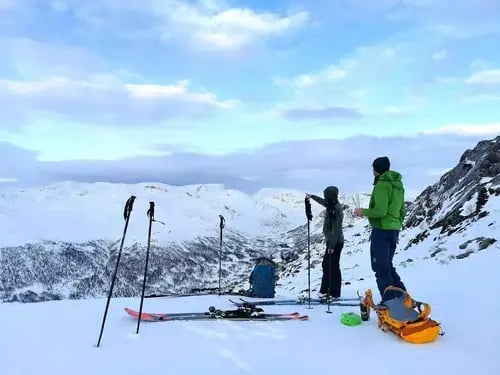 挪威峡湾滑雪和特罗姆瑟极光七日游