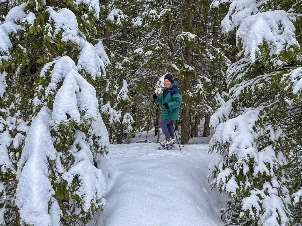 3 day ski and snowshoe experience