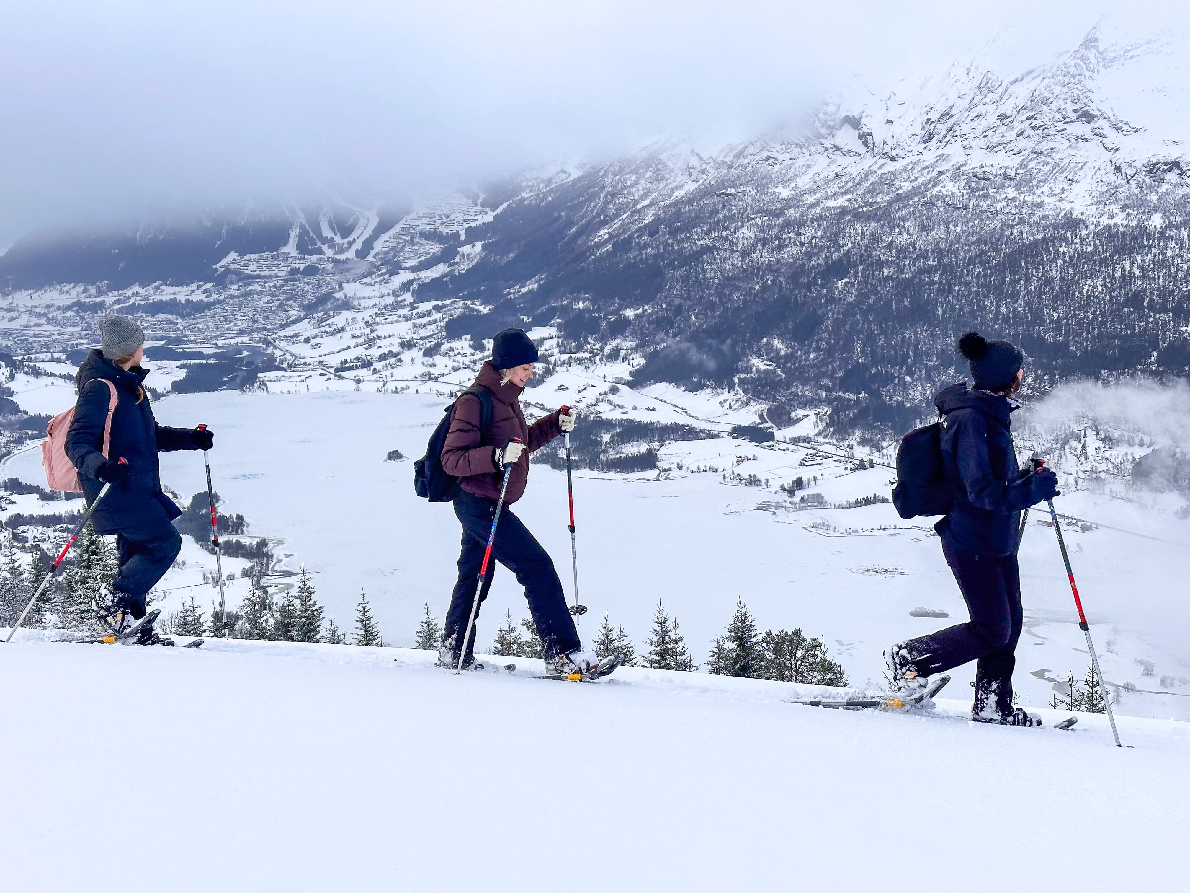 Raquetes de neve em Voss com Outdoor Norway-11