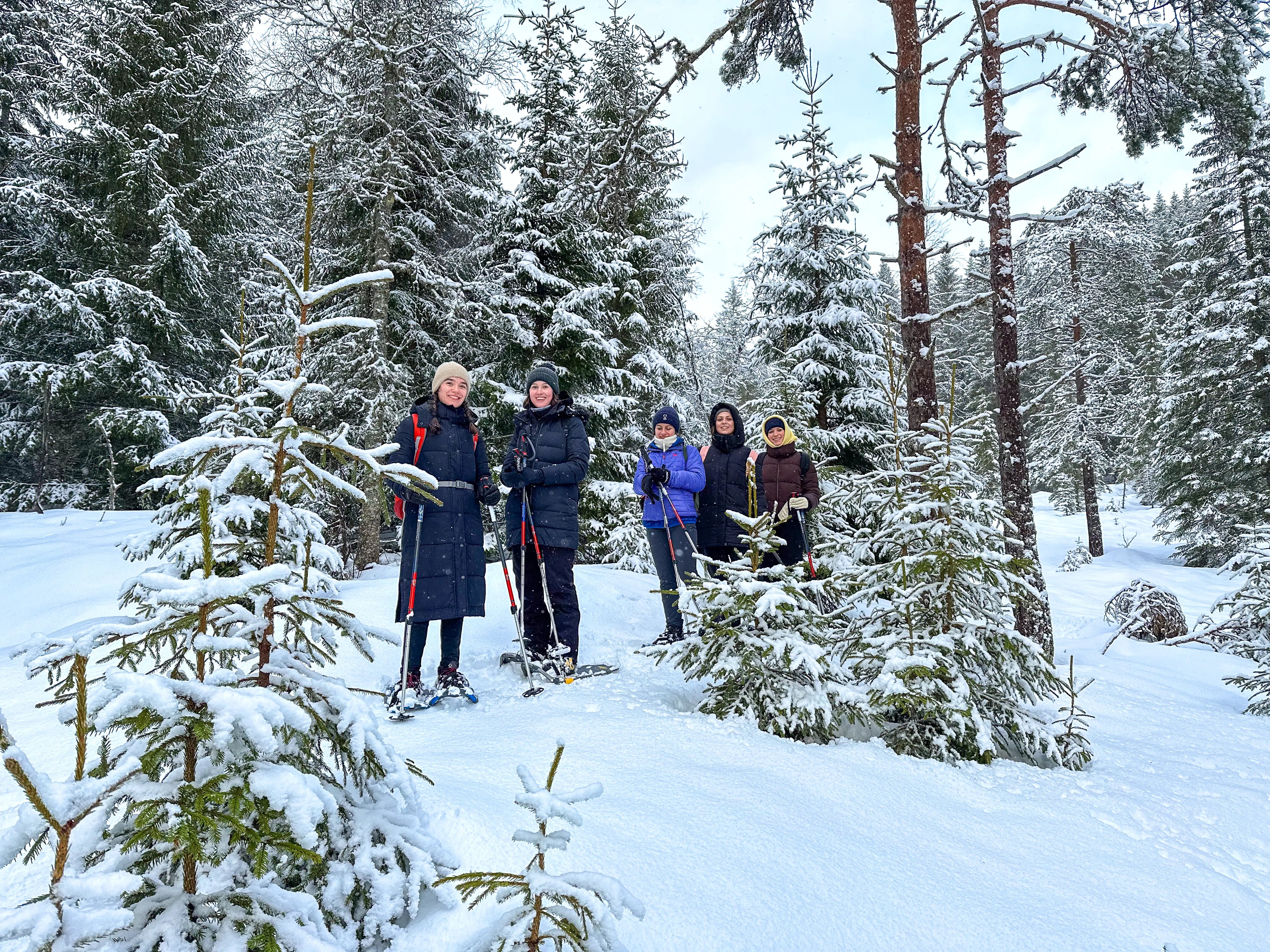 Raquetas de nieve en Voss con Outdoor Norway-30