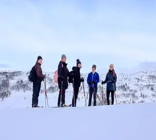 Snowshoes in Voss with Outdoor Norway-28